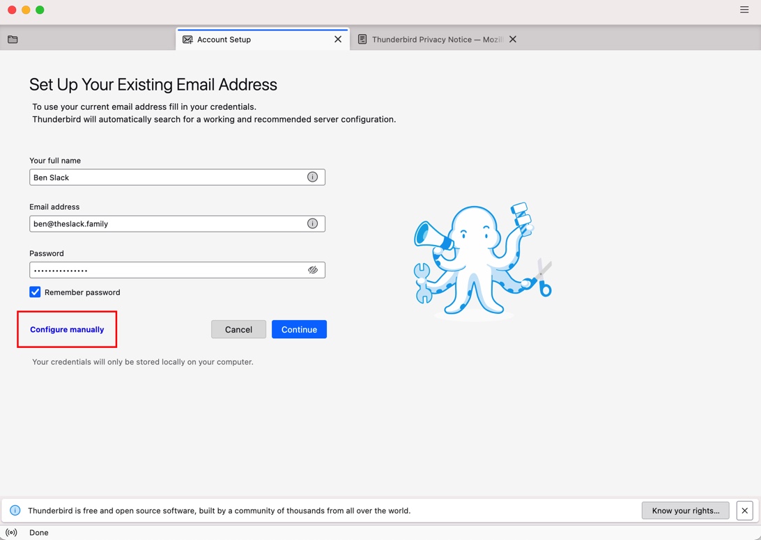 Step 1 Screenshot